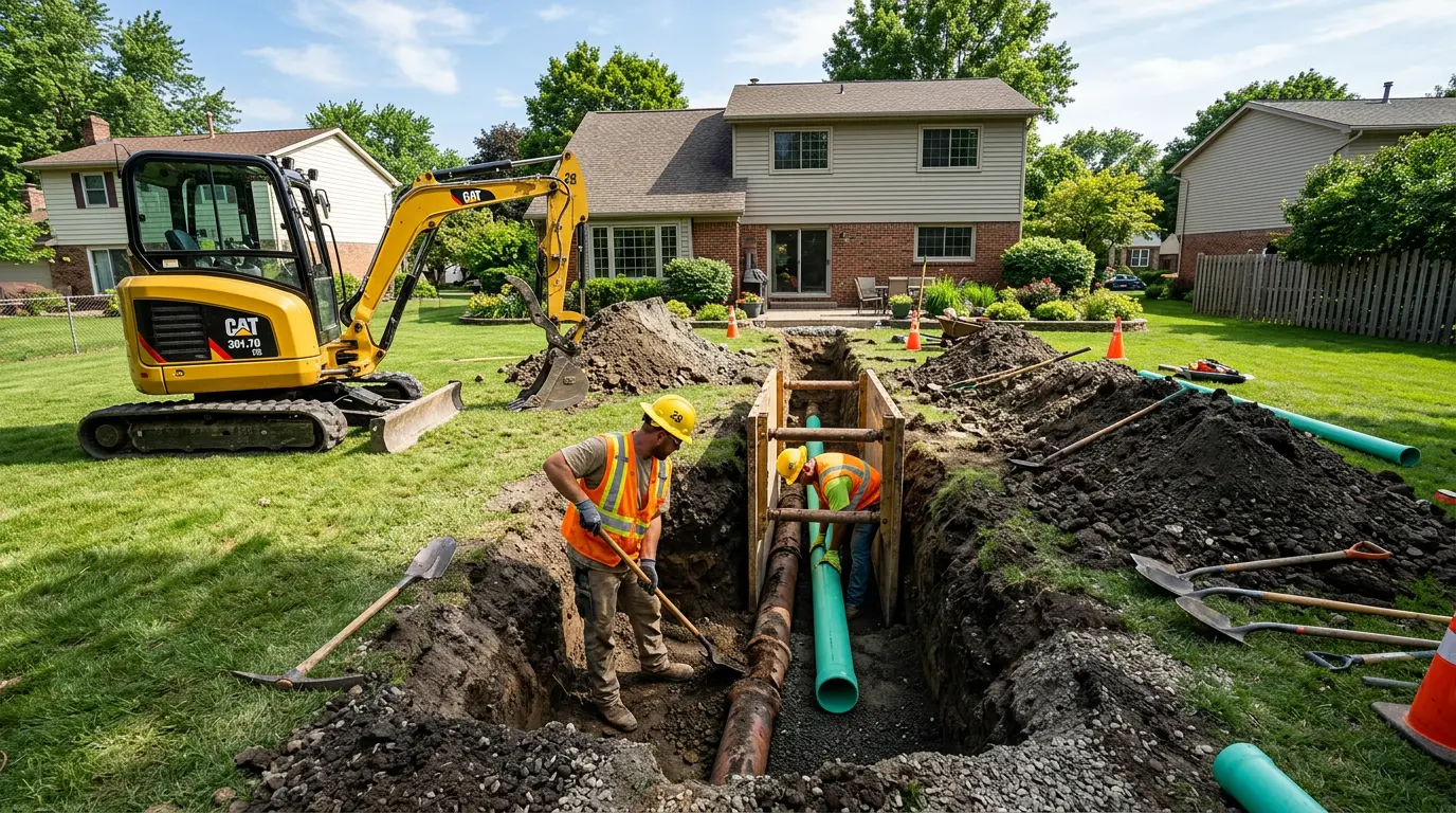 Sewer Line Replacement in Hamilton, MT
